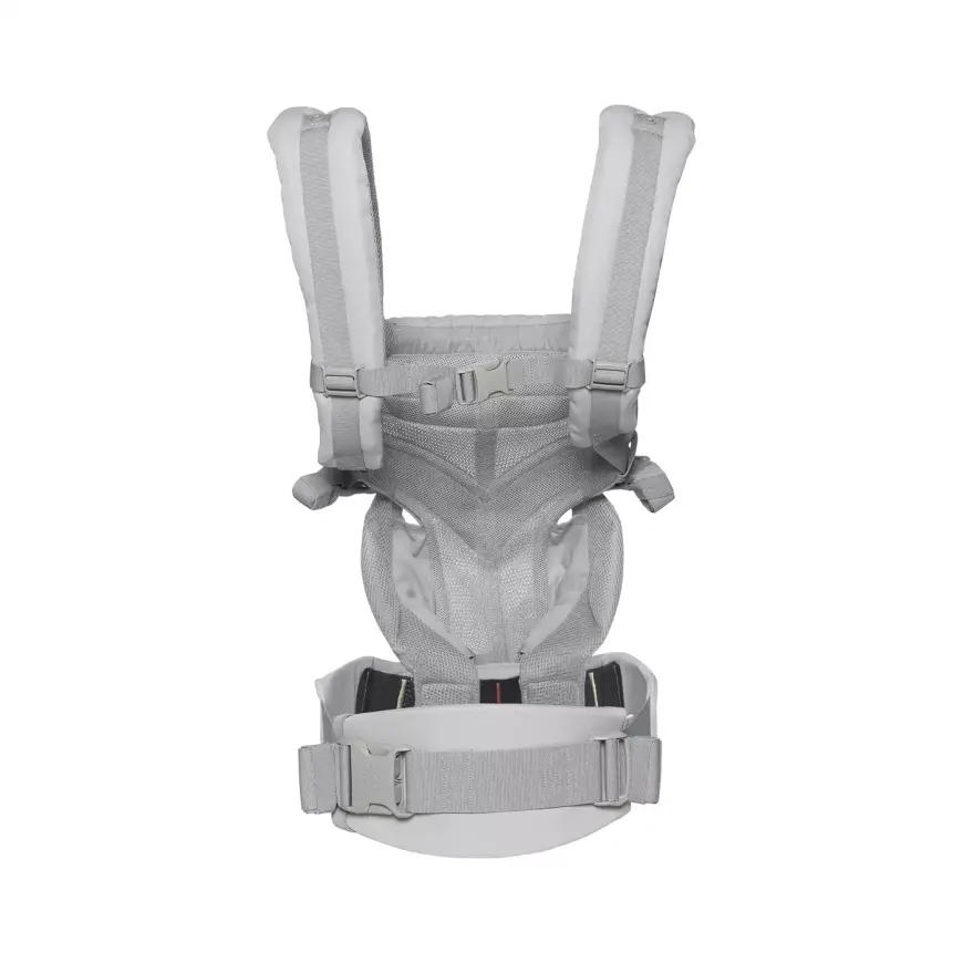 Porte-bébé Ergobaby Omni 360 en maille gris perle, porte-bébé ventral