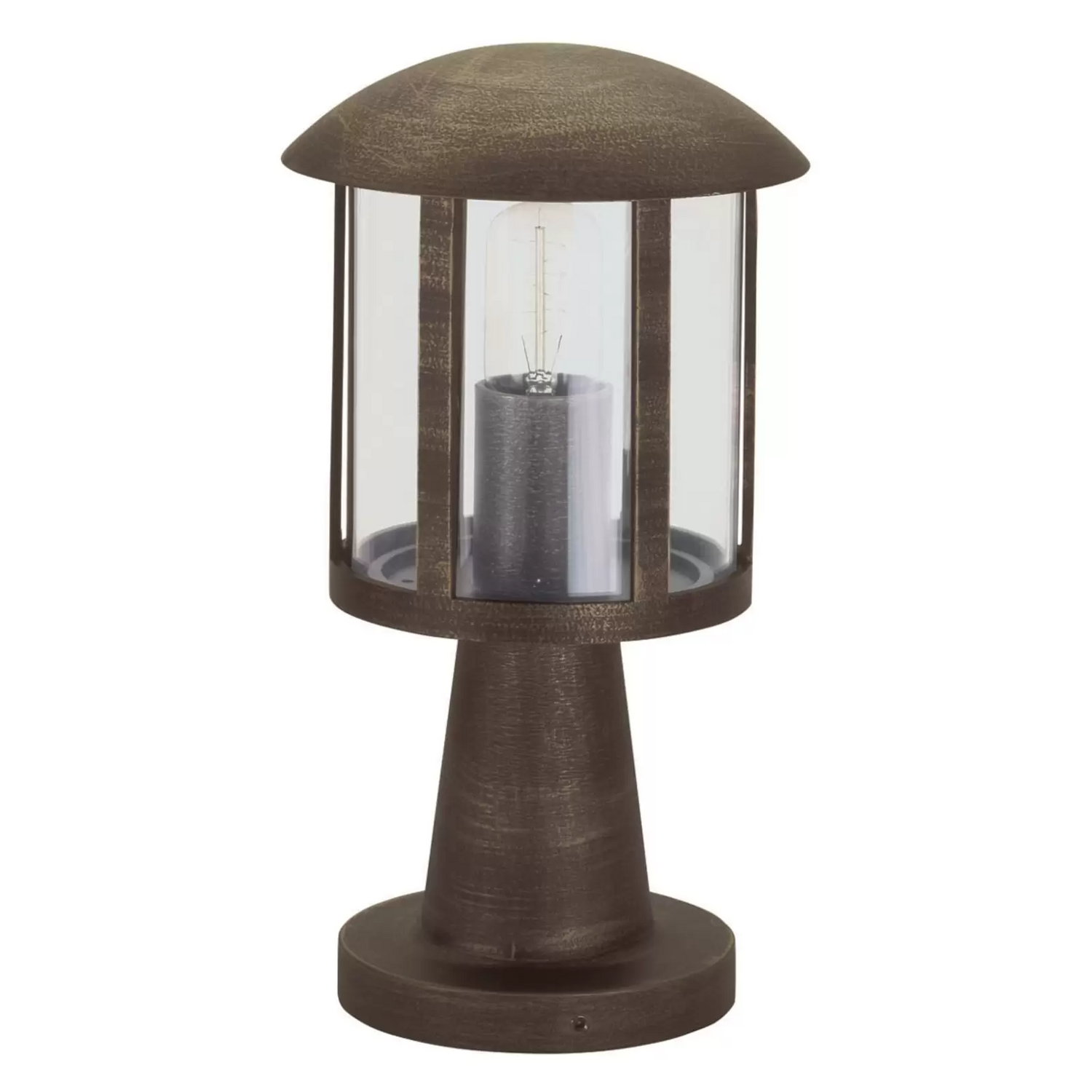 Albert Leuchten Mads Sockelleuchte Gartenleuchte Gartenlampe Landhaus Stil Braun B-Ware - 4007235505429