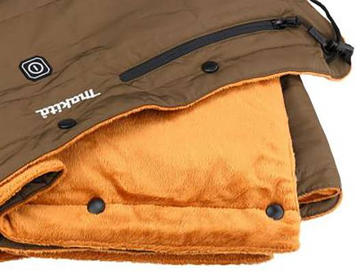Couverture chauffante sans fil Makita CB100 DB, marron, 12V389 (produit de seconde main)