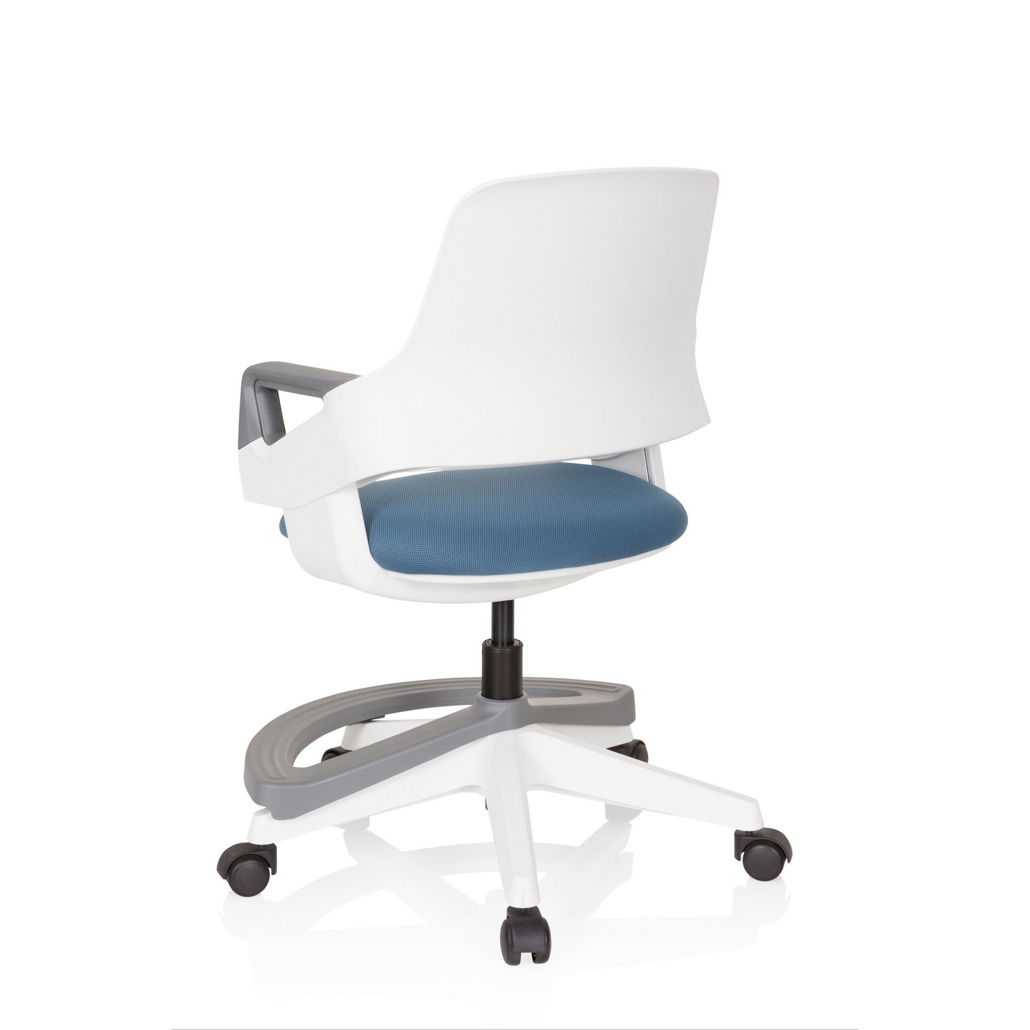 Hjh Office Kid Flex Kinderdrehstuhl Drehsessel Bürostuhl Blaugrau Kinderstuhl B-Ware - 640500