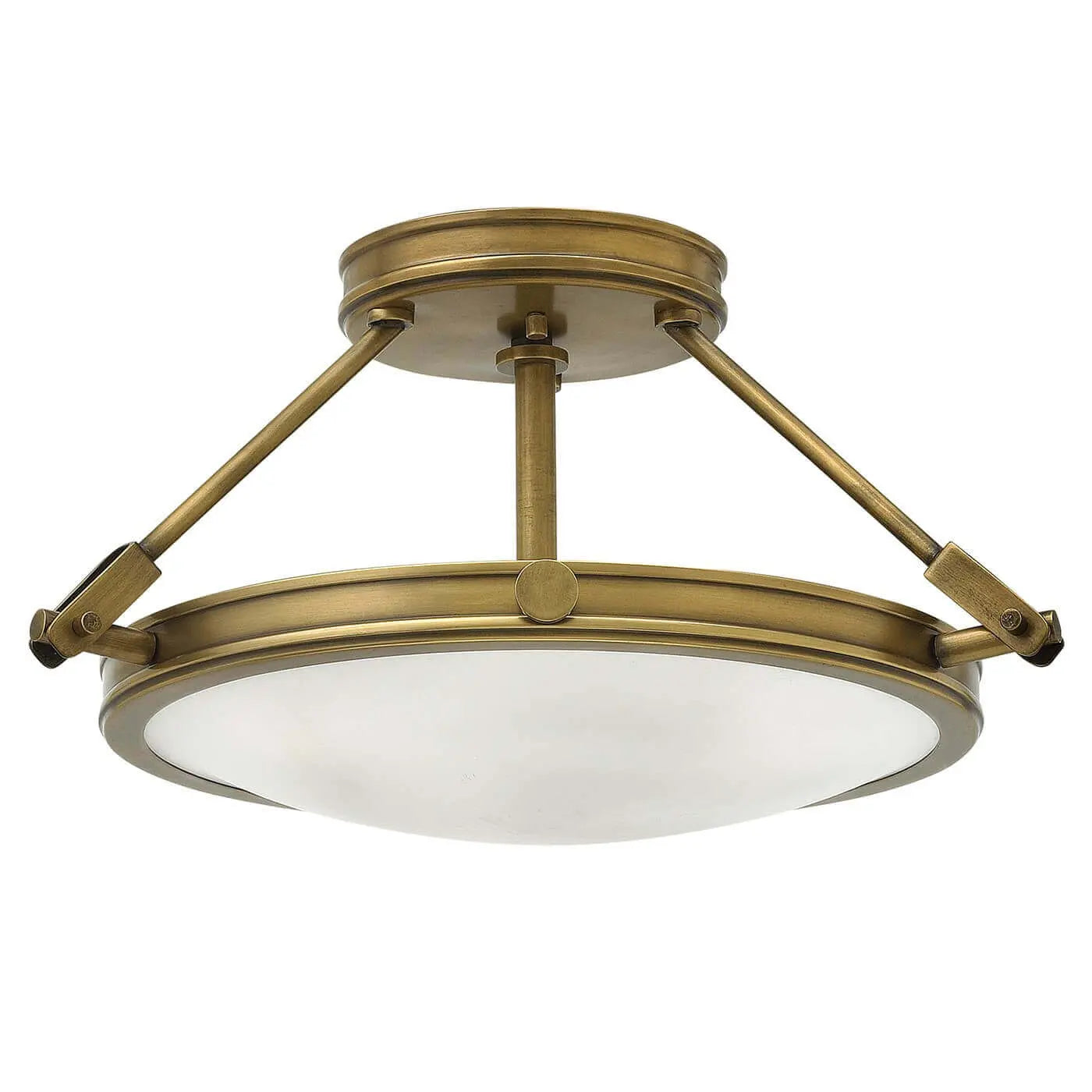 B-Ware Elstead Deckenleuchte Deckenlampe Collier Lampe Heritage Messing 3 Flg E14 Led - 640665338102