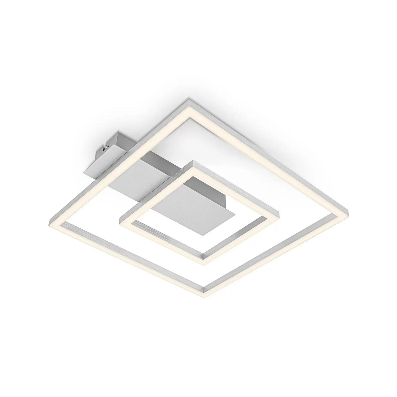 B-Ware Briloner Deckenleuchte Deckenlampe Led Rahmen Alu Leuchtmittel Inklusive