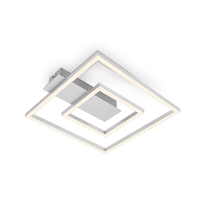 B-Ware Briloner Deckenleuchte Deckenlampe Led Rahmen Alu Leuchtmittel Inklusive