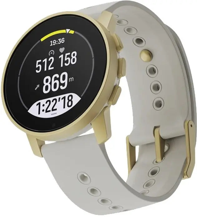 B-Ware Suunto Sportuhr Fitnessuhr 9 Peak Pro Gold Silikon Gps Multisport Uhr Größe S - 6417084508621