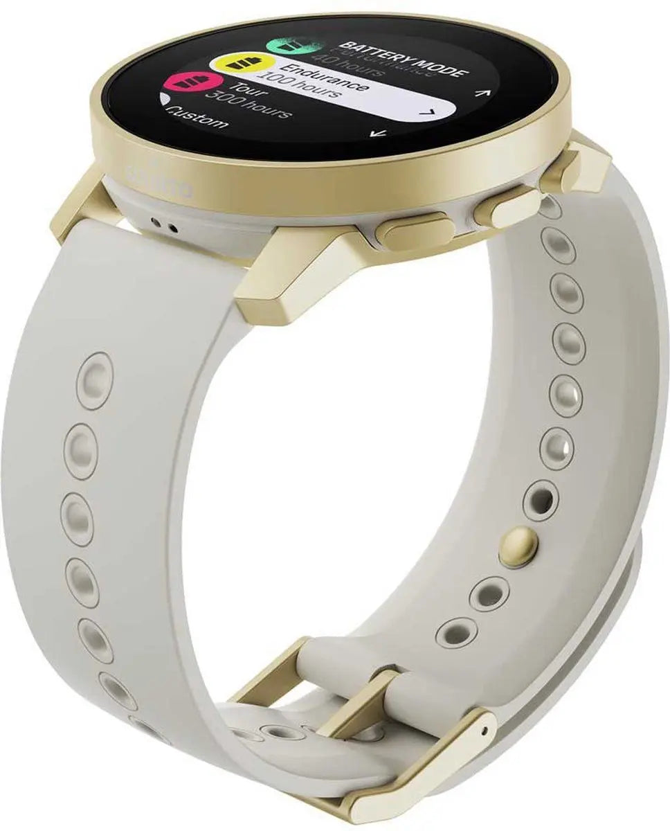 B-Ware Suunto Sportuhr Fitnessuhr 9 Peak Pro Gold Silikon Gps Multisport Uhr Größe S - 6417084508621