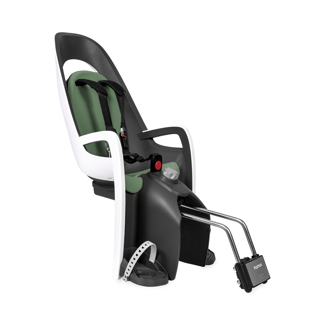 Hamax Caress Oliv Fahrradsitz Gepäckträgersitz Kindersitz Fahrradkindersitz S664 B-Ware