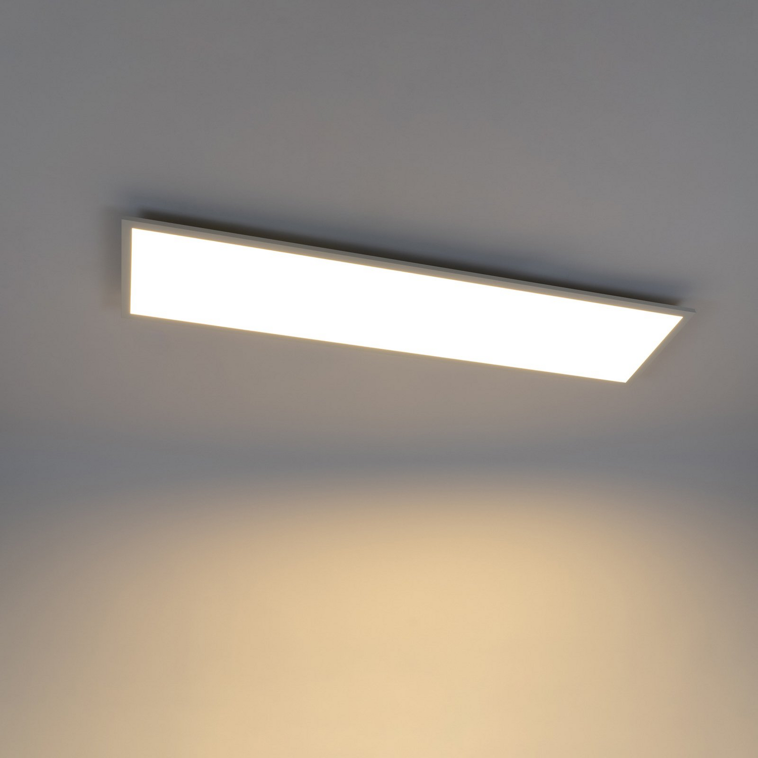 B-Ware Lindby Led Panel Deckenleuchte Leuchte Luay Weiß Fernbedienung Dimmbar Cct