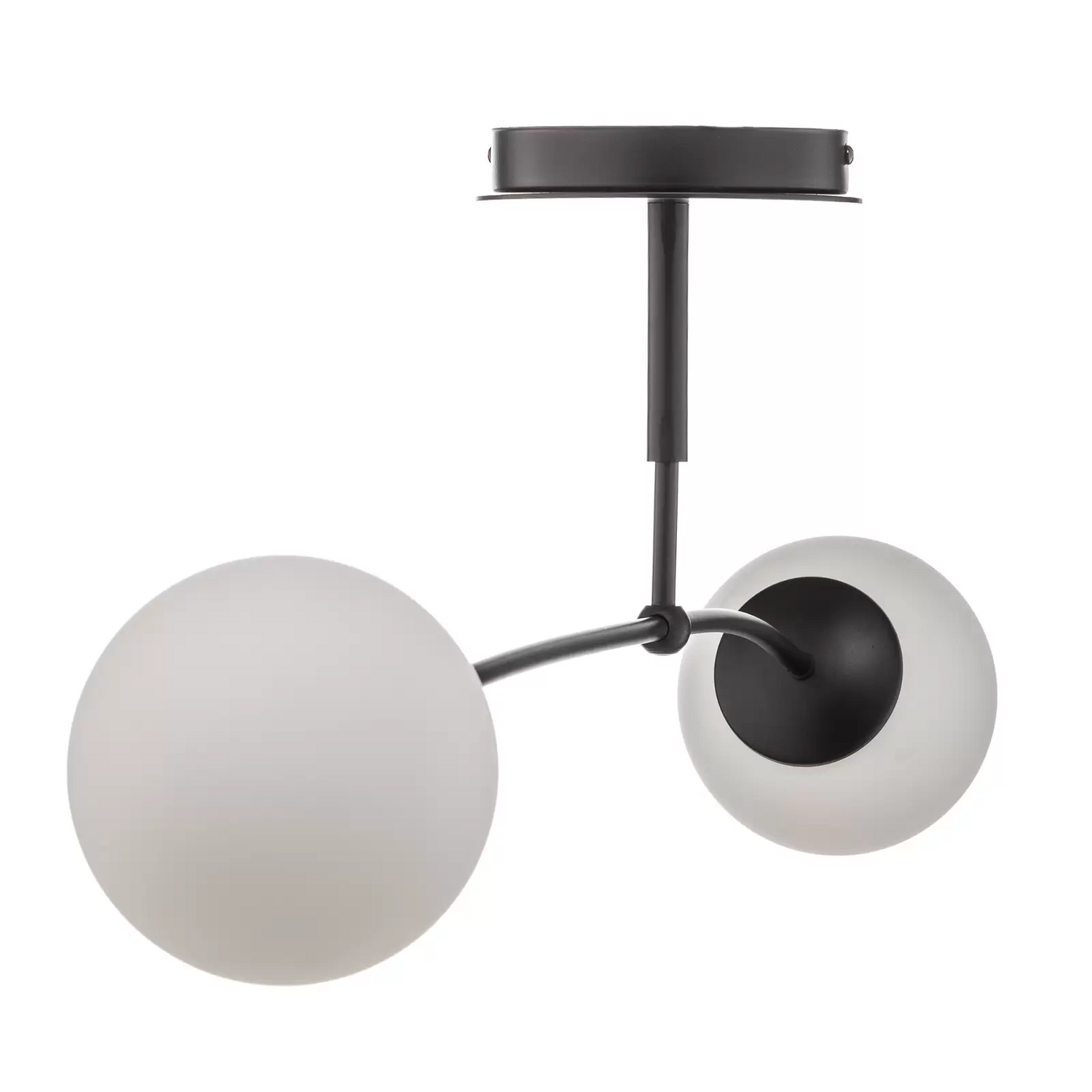 Deckenleuchte Pregos 2 Zweiflammig Schwarz Lamp Leuchte E14 Spot Siehe Text/Foto B-Ware