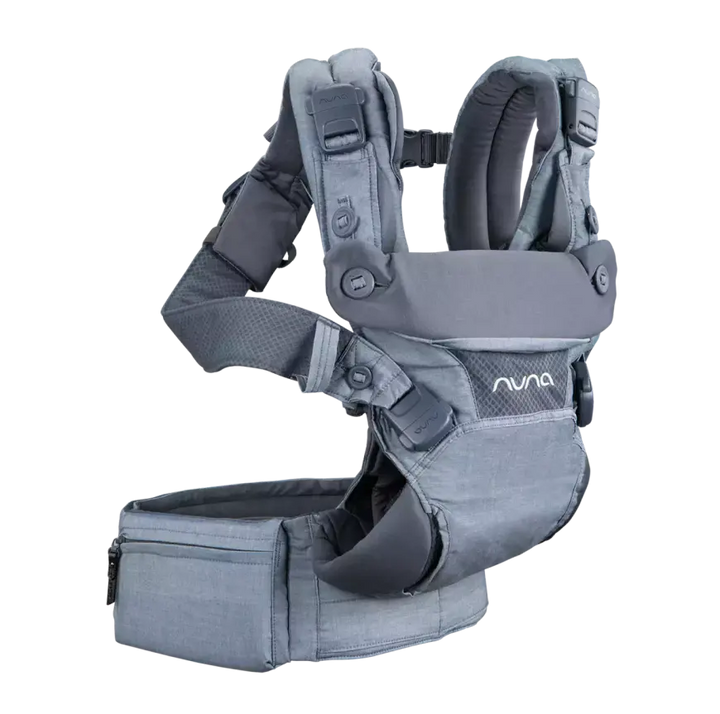 Nuna Cudl Softened Denim Trage Babytrage Kindertrage Neugeboreneneinsatz B-Ware