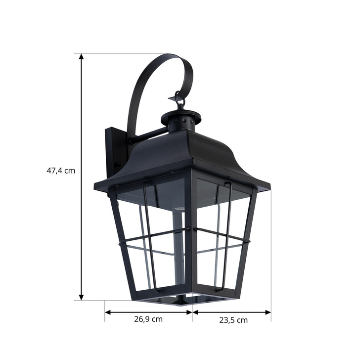 Lindby Mertollio Außenwandleuchte Außenwandlampe Außenlampe Außenleuchte Lampe