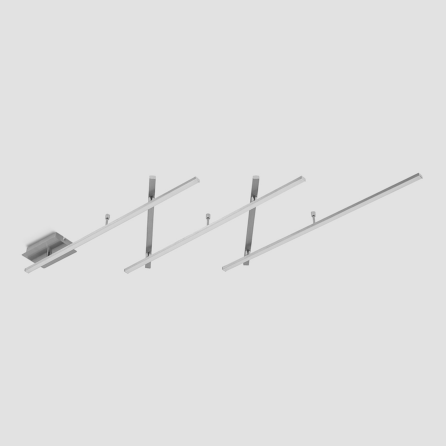 B-Ware Lindby Deckenleuchte Lampe Led Acia Nickel Wohnraum Beleuchtung Modern Design