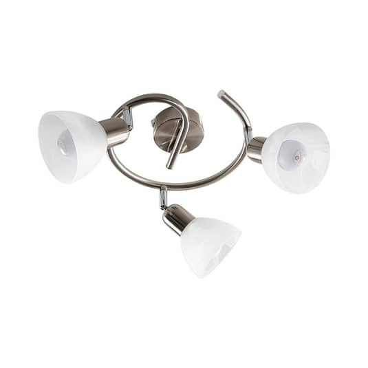 Plafonnier LED Lindby Paulina, rosace, luminaire de plafond 