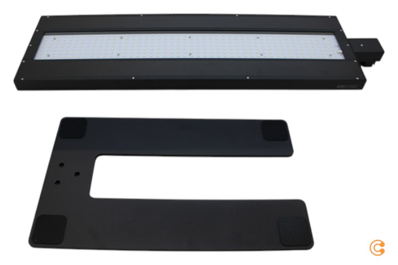 Arcchio Stehleuchte Finix Led Schwarz 100 W Dimmbar Stehlampe Siehe Text/Foto B-Ware