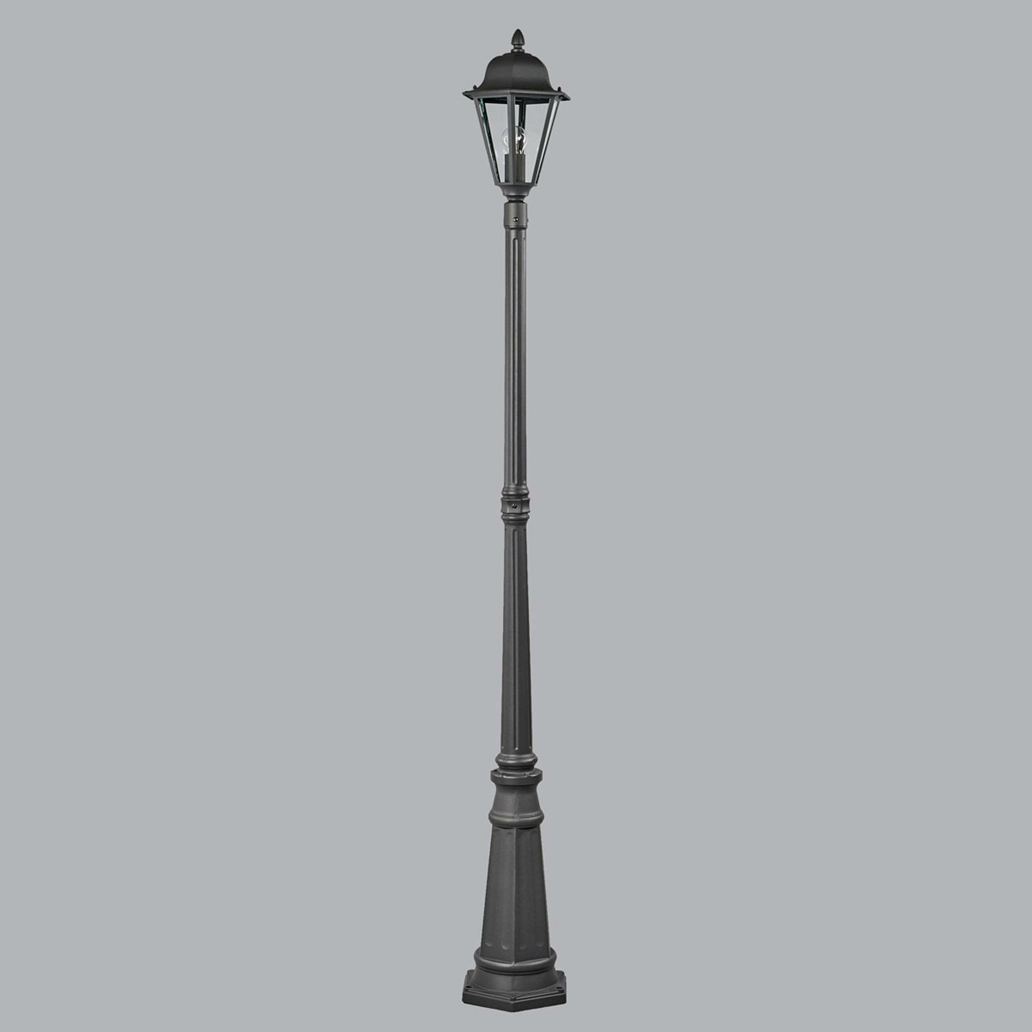 Lampe sur mât Lindby Edana de catégorie B, lampe de jardin, lanterne d'extérieur, balise lumineuse, lanterne de jardin 320