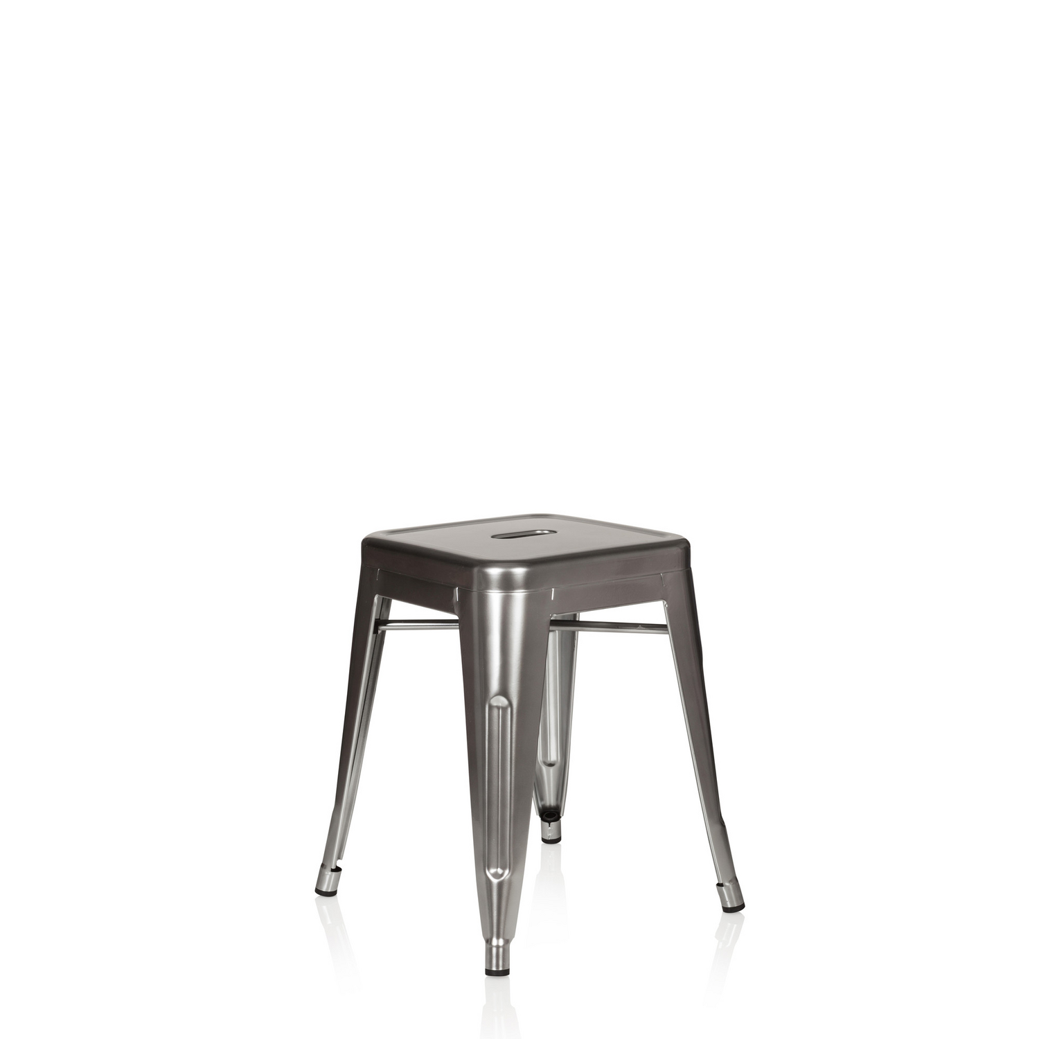 B-Ware Hjh Office Hocker Sitzgelegenheit Bistrohocker Vantaggio Metallic