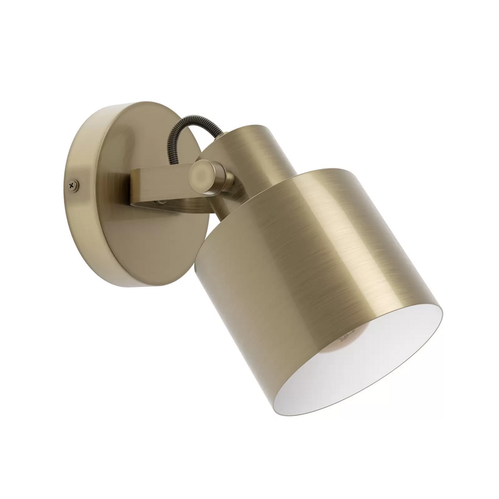 EGLO Wandspot Southery 1-flammig creme-gold gebürstet Wandlampe UNVOLLSTÄNDIG