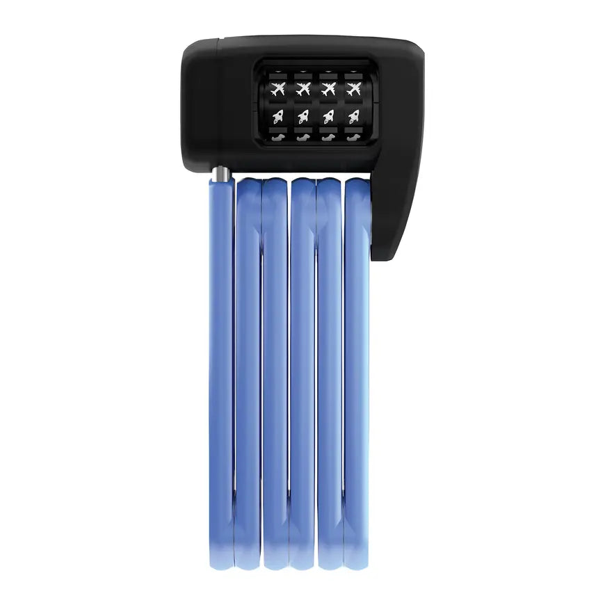 B-Ware Abus Faltschloss Schloss Fahrradschloss Bordo Lite Mini 6055 C60 Blau Halterung - 655043417881