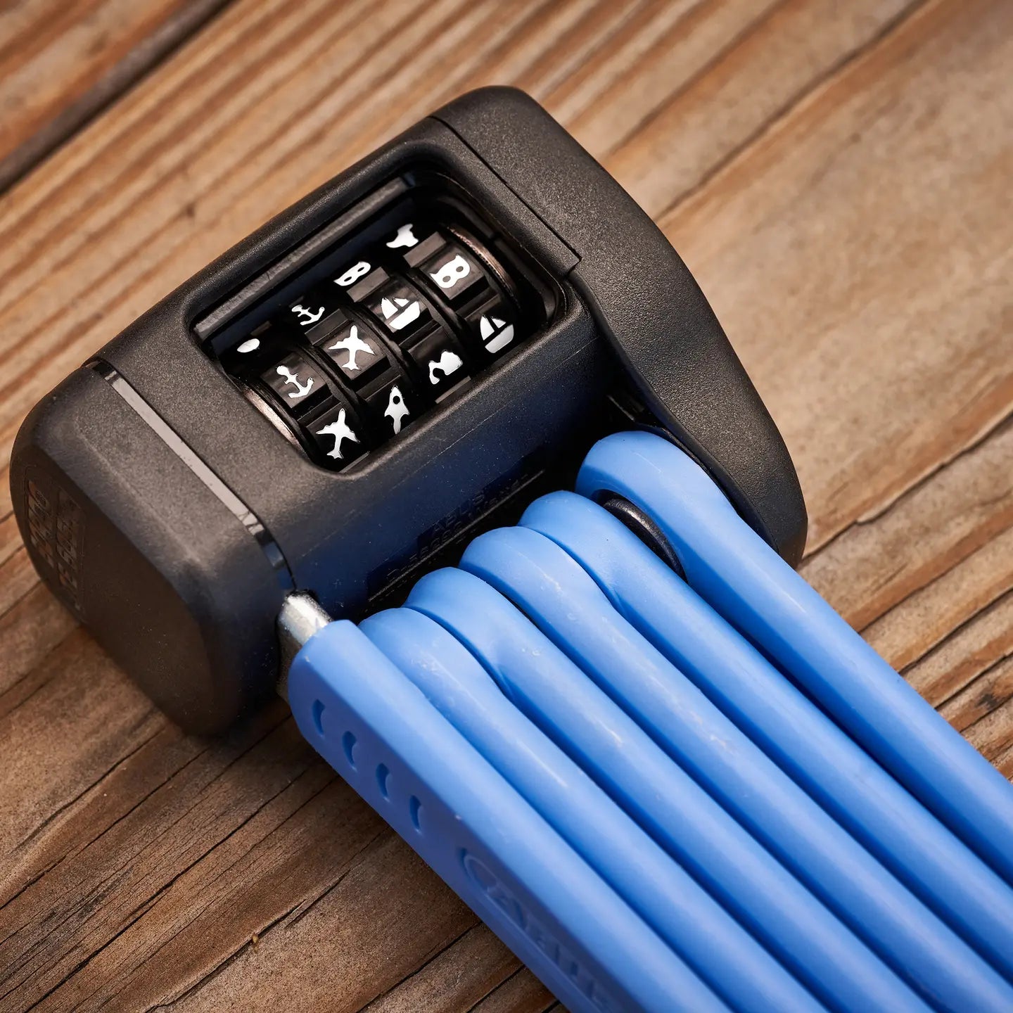 B-Ware Abus Faltschloss Schloss Fahrradschloss Bordo Lite Mini 6055 C60 Blau Halterung - 655043417881