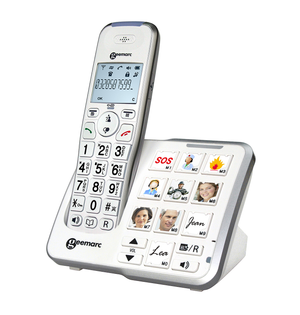 B-Ware Geemarc Ampli Dect 295 Photo Großtastentelefon Anrufanzeige Telefon Basisstat892