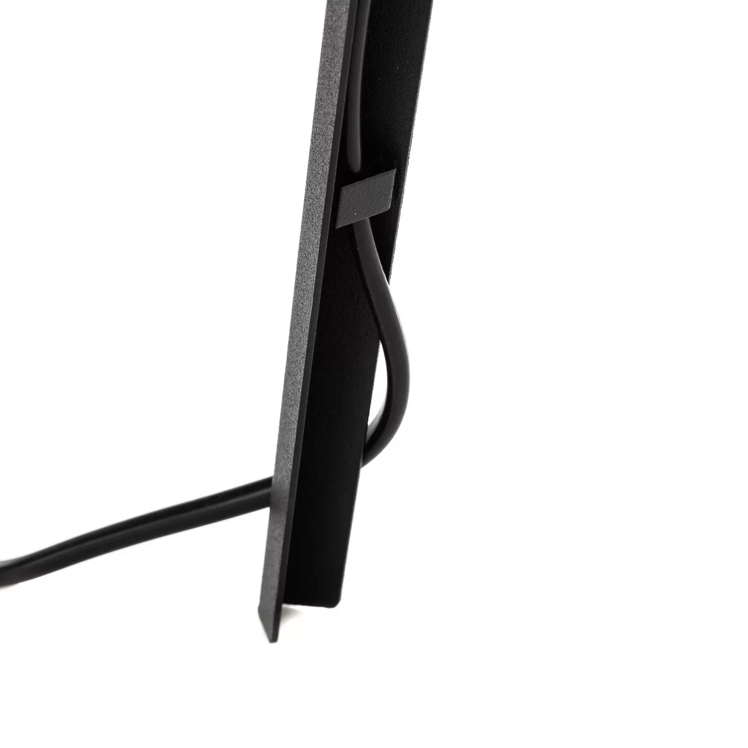 Stehleuchte Tago, Dreibein Schirm Schwarz/Silber Stehlampe Lampe Leselampe E27 B-Ware
