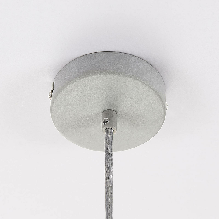 Lindby Beton-Pendelleuchte Morton Pendelleuchte Lampe Leuchte E27 Ø 29 cm g731