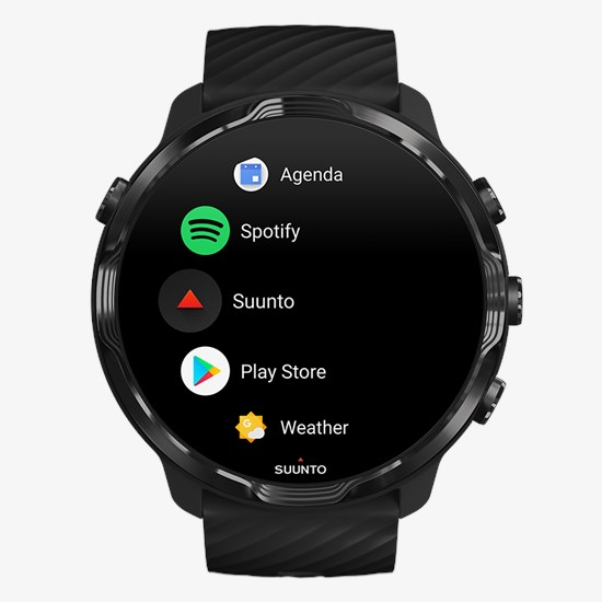 SUUNTO 7 Sportuhr GPS Laufuhr Fitnesstracker Smartwatch Uhr AMOLED Black Lime272
