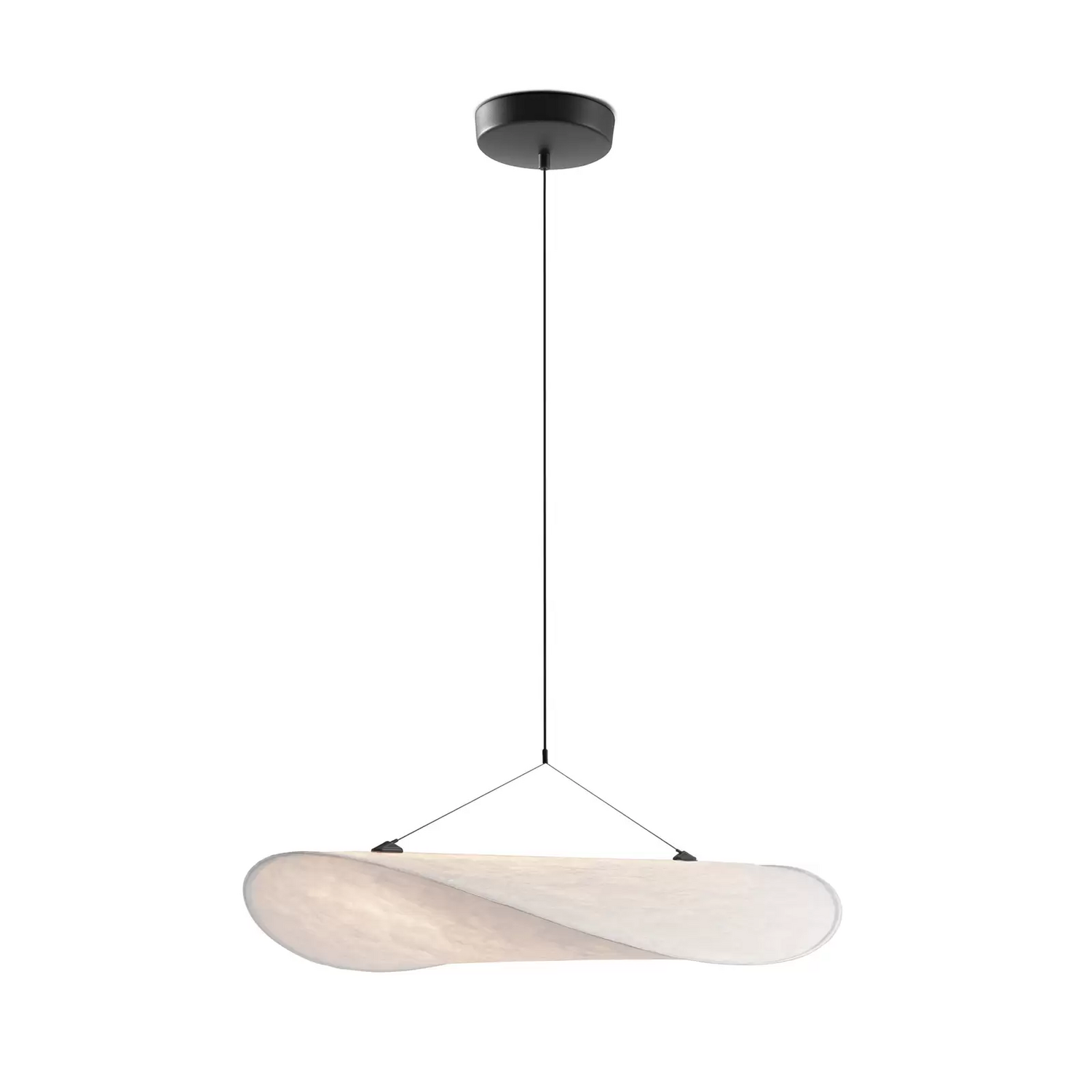 Suspension LED New Works Tense, 70 cm de long, lampe suspendue, plafonnier, éclairage, projecteur