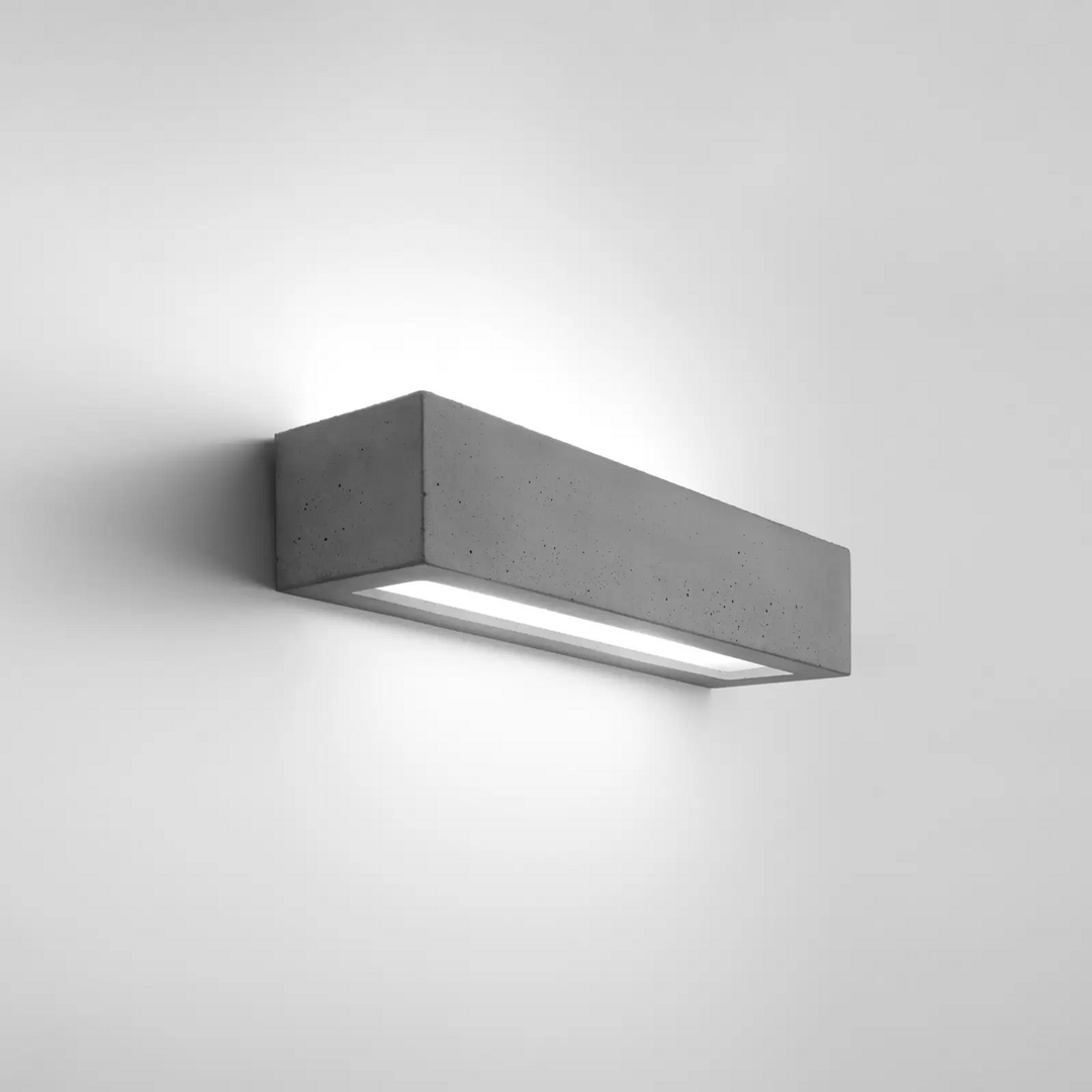 Nowodvorski Lighting Wandleuchte Solid Beton Wandlampe Leuchte Lampe E27 Spot