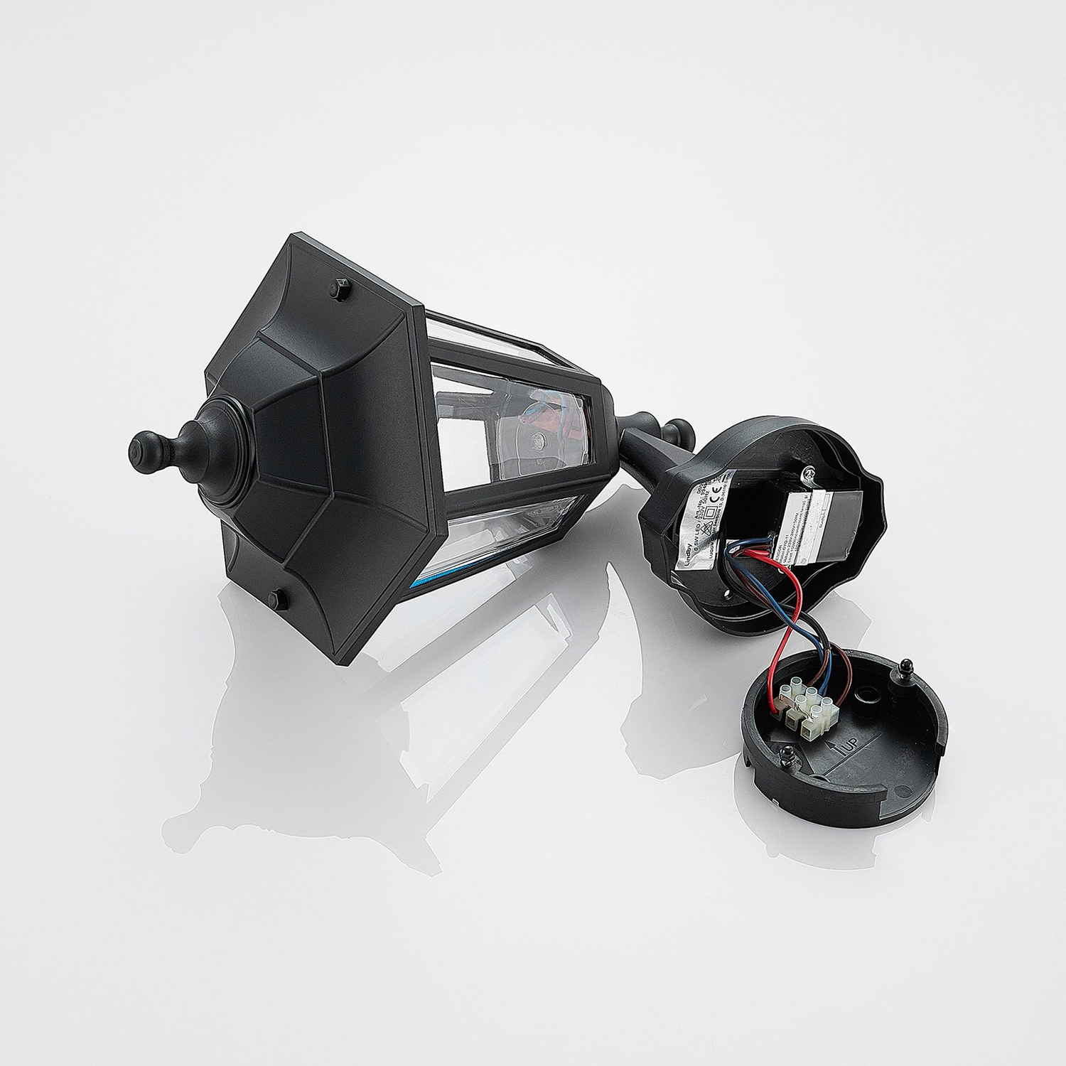 B-Ware Lindby Lavo Led Außenwandlaterne Außenwandleuchte Lampe Gartenleuchte Schwarz