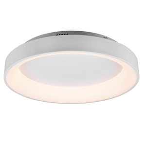 B-Ware Trio Lighting Led Deckenlampe Girona Deko Deckenlampe Mit Fernbedienung, Weiß449