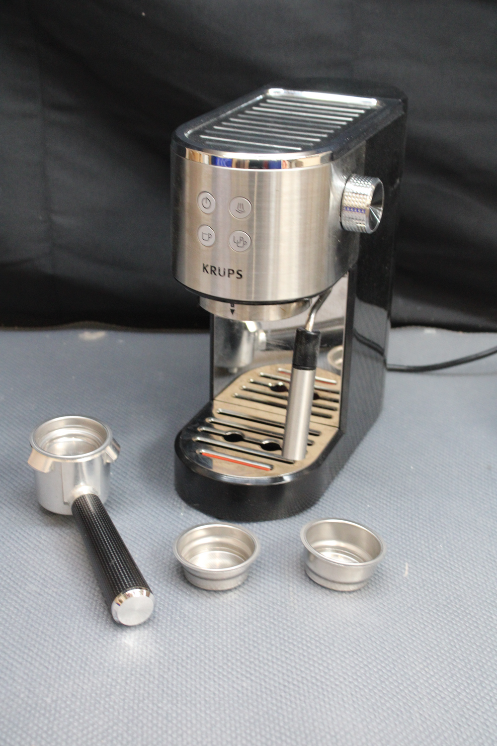 Krups Virtuoso Espressomaschine Mit Siebträger Kaffeemaschine Siehe Text/Foto C-Ware
