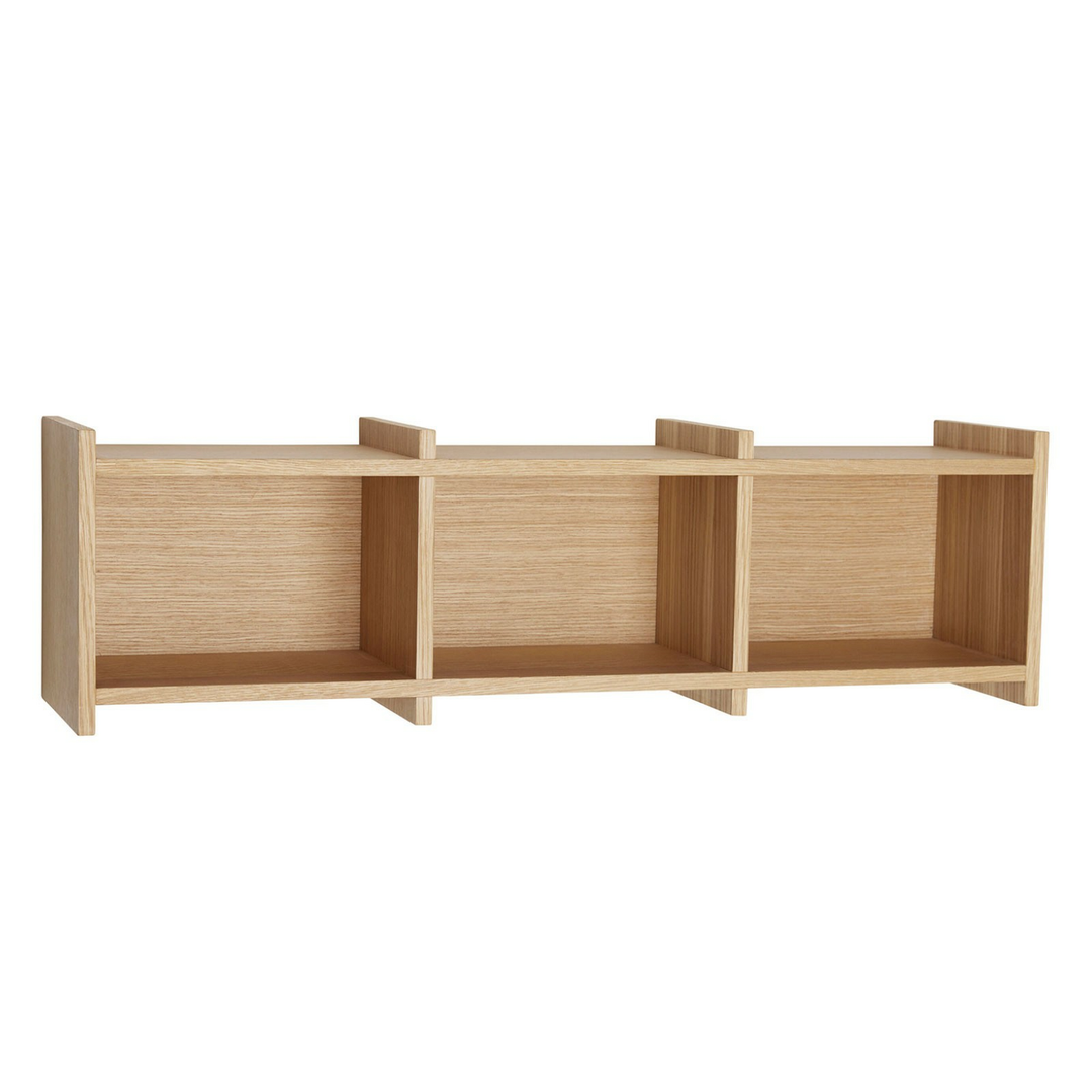 Hübsch Interior Focal Wandregal Regalsystem Regal Dekoregal 80x20xh23 Cm Natur B-Ware