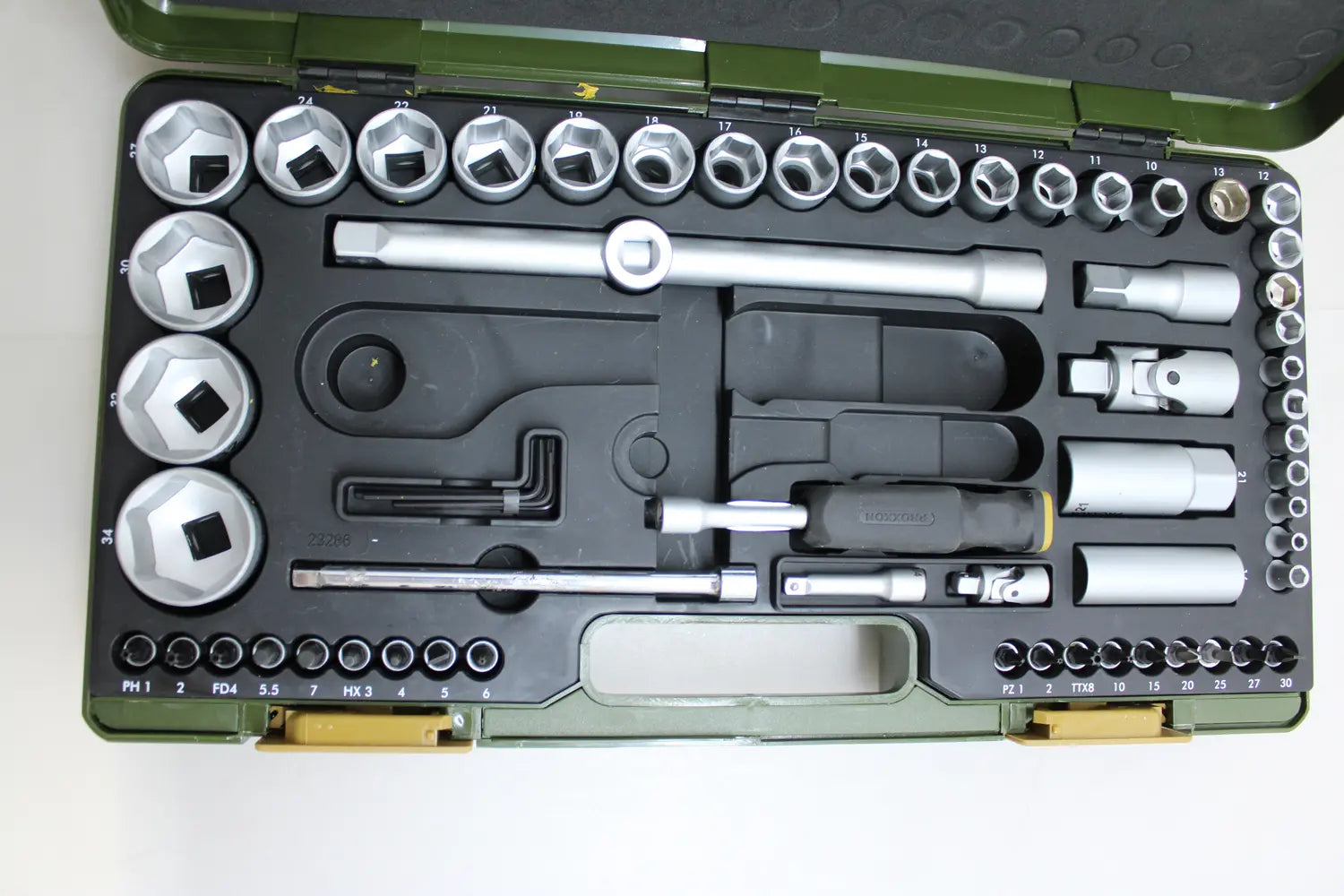 B-Ware Proxxon Industrial Steckschlüsselsatz Metrisch Knarrenkasten Siehe Text/Foto - 4006274232860