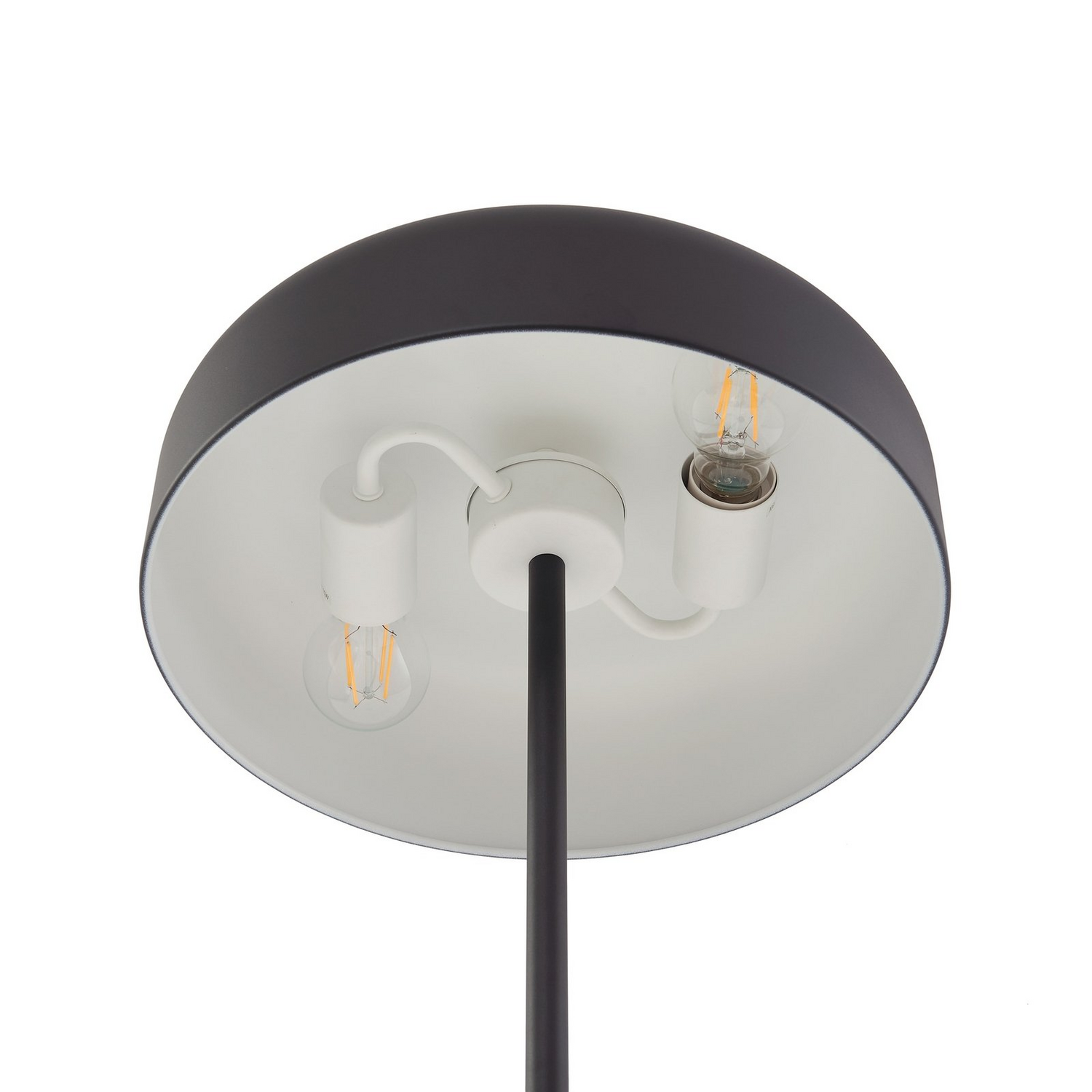 B-Ware Lindby Stehleuchte Edion Schwarz Metall Stehlampe Lampe Leuchte Leselampe S164
