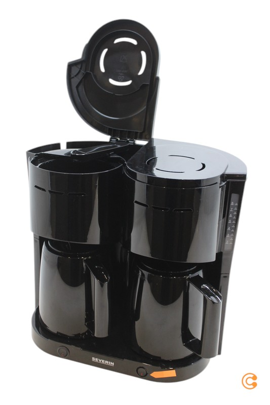 Severin Kaffeemaschine Duo-Filterkaffeemaschine 2 Thermokannen SIEHE TEXT/FOTO