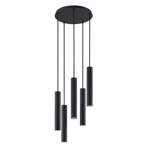 B-Ware Lindby Sanad Hängeleuchte Rund Schwarz Deckenlampe Deko Pendelleuchte Gu10351