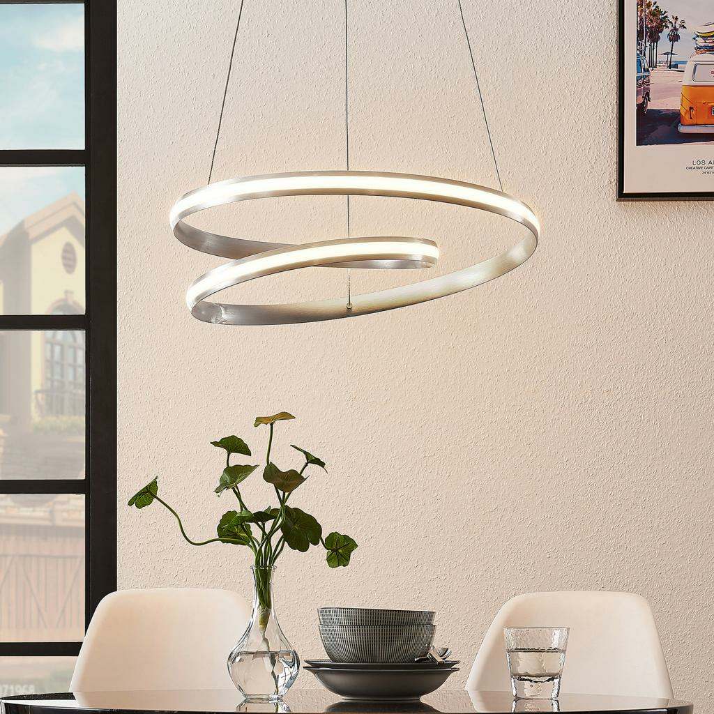 Lindby Smart Verio LED-Pendelleuchte Pendelleuchte Lampe Leuchte Decke Höhe 16cm