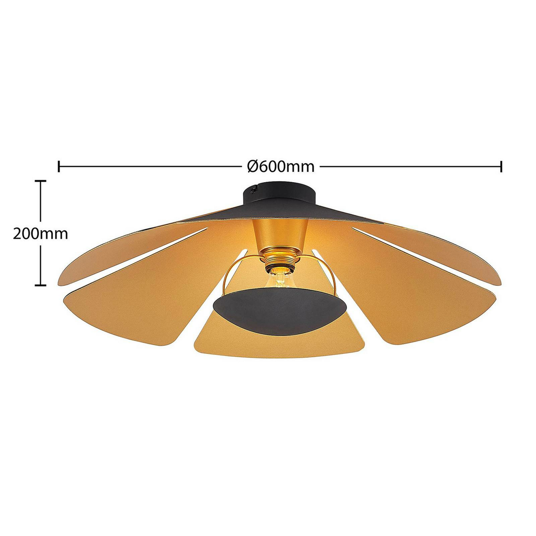 Lucande Jemmily Deckenlampe Deckenleuchte Licht Leuchte Lampe einflammig rund