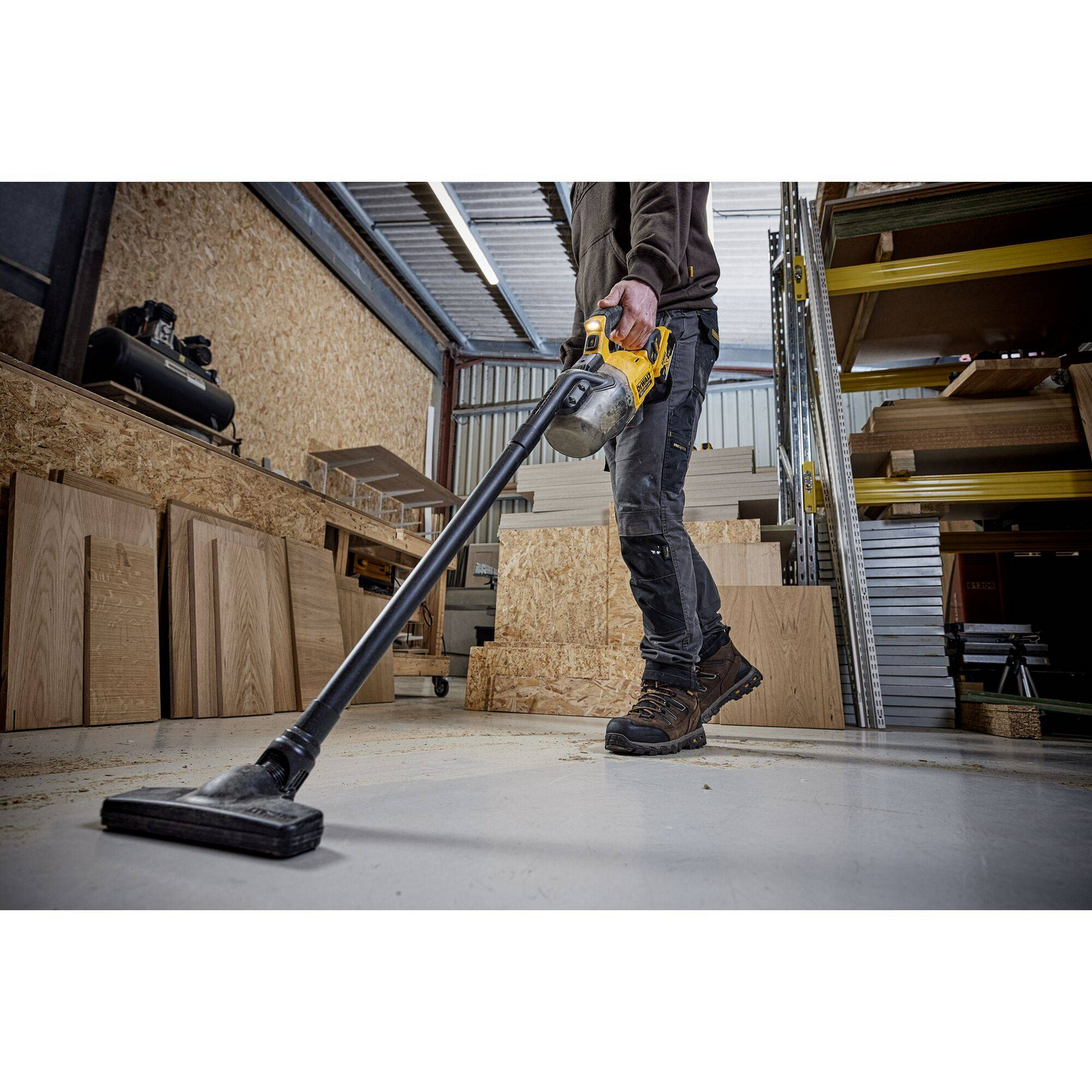Aspirateur portatif sans fil DEWALT DCV501LN-XJ