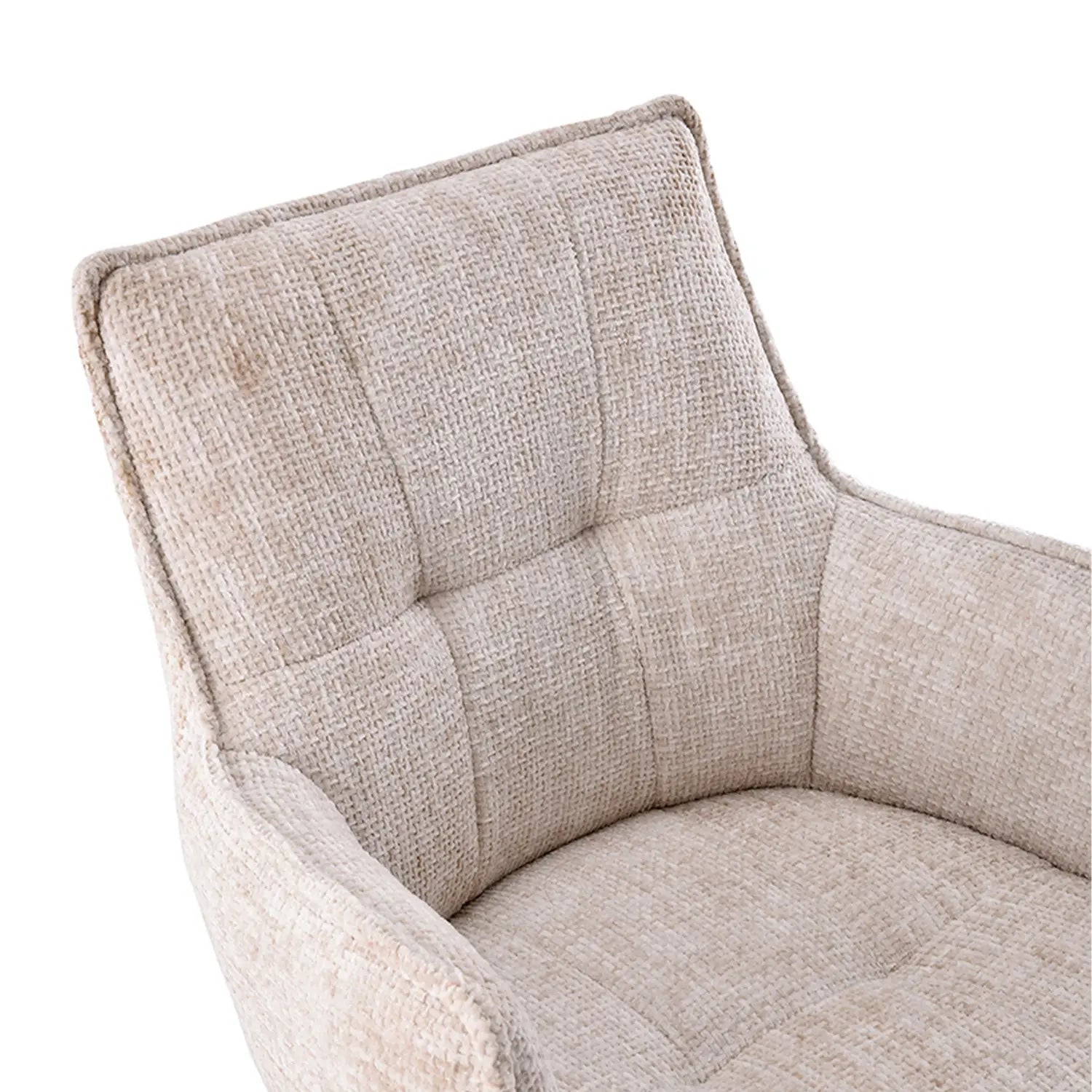 B-Ware Hjh Living Esszimmerstuhl Küchenstuhl Tavaro Stoff Armlehnenstuhl 100 Prozent - 670688