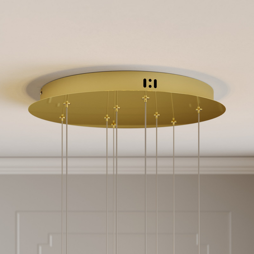 Lucande Hayley Led Hängeleuchte Hängeleuchte Lampe Pendelleuchte 9 Flammig G142 B-Ware