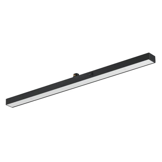 Bande LED Trio Lighting pour système de rail DUOline, plafonnier, LED noire 