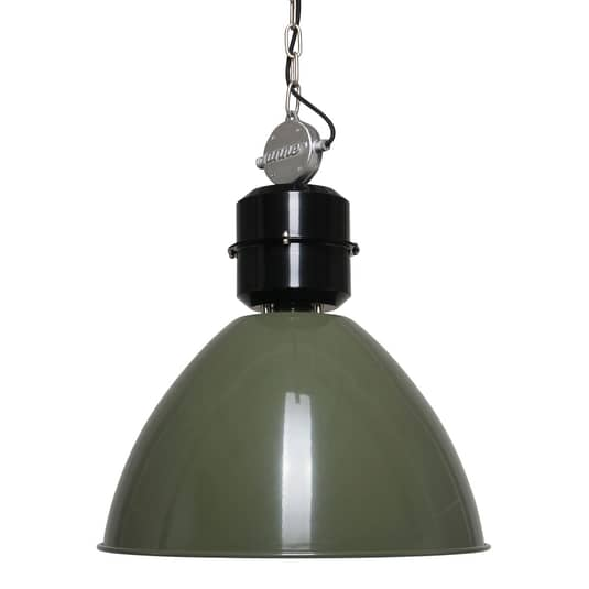 Steinhauer Olivgrüne Pendelleuchte Frisk Hängeleuchte Lampe Im Industrie Des199 B-Ware