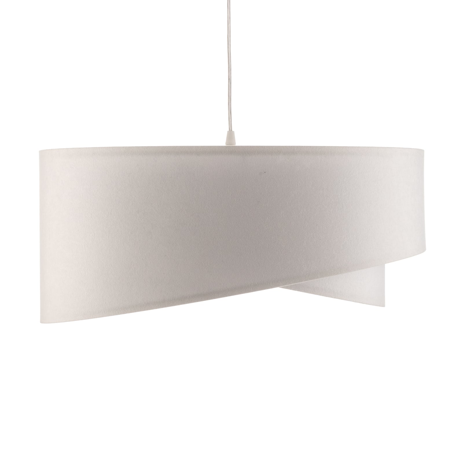 Hängeleuchte Vivien LED Pendelleuchte dimmbar handgefertigt weiß 25x50cm - 5902751345988