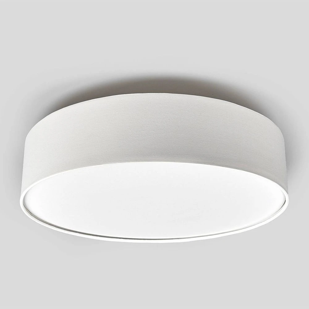 Plafonnier Lindby Sebastian, luminaire de plafond E27 blanc, produit de seconde main.