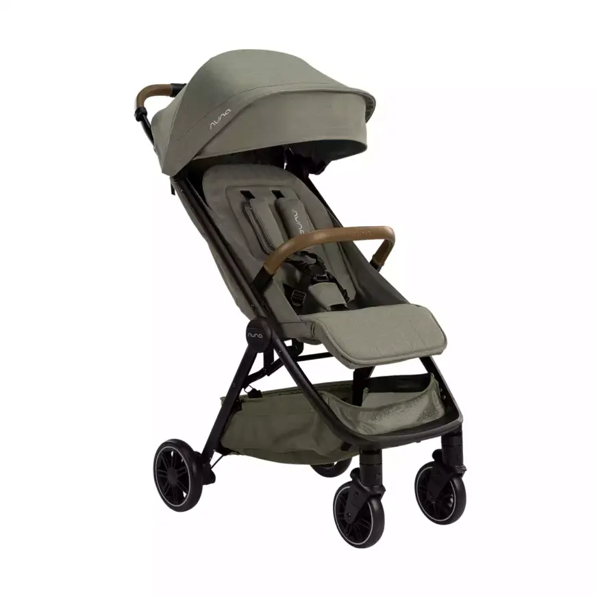 Nuna Trvl Kinderwagen Kinderbuggy Buggy Reisebuggy Reise Kinderwagen Grün B-Ware
