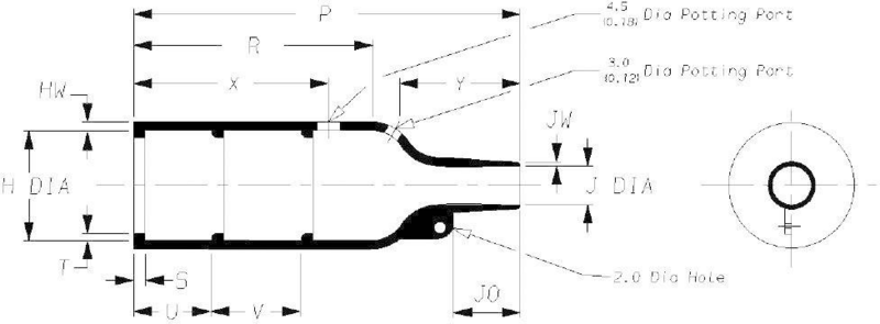Te Connectivity 202 K132 25 01 0 Schrumpfformteil Nenn Innendurchmesser 30 Mm B-Ware - 2050003384582