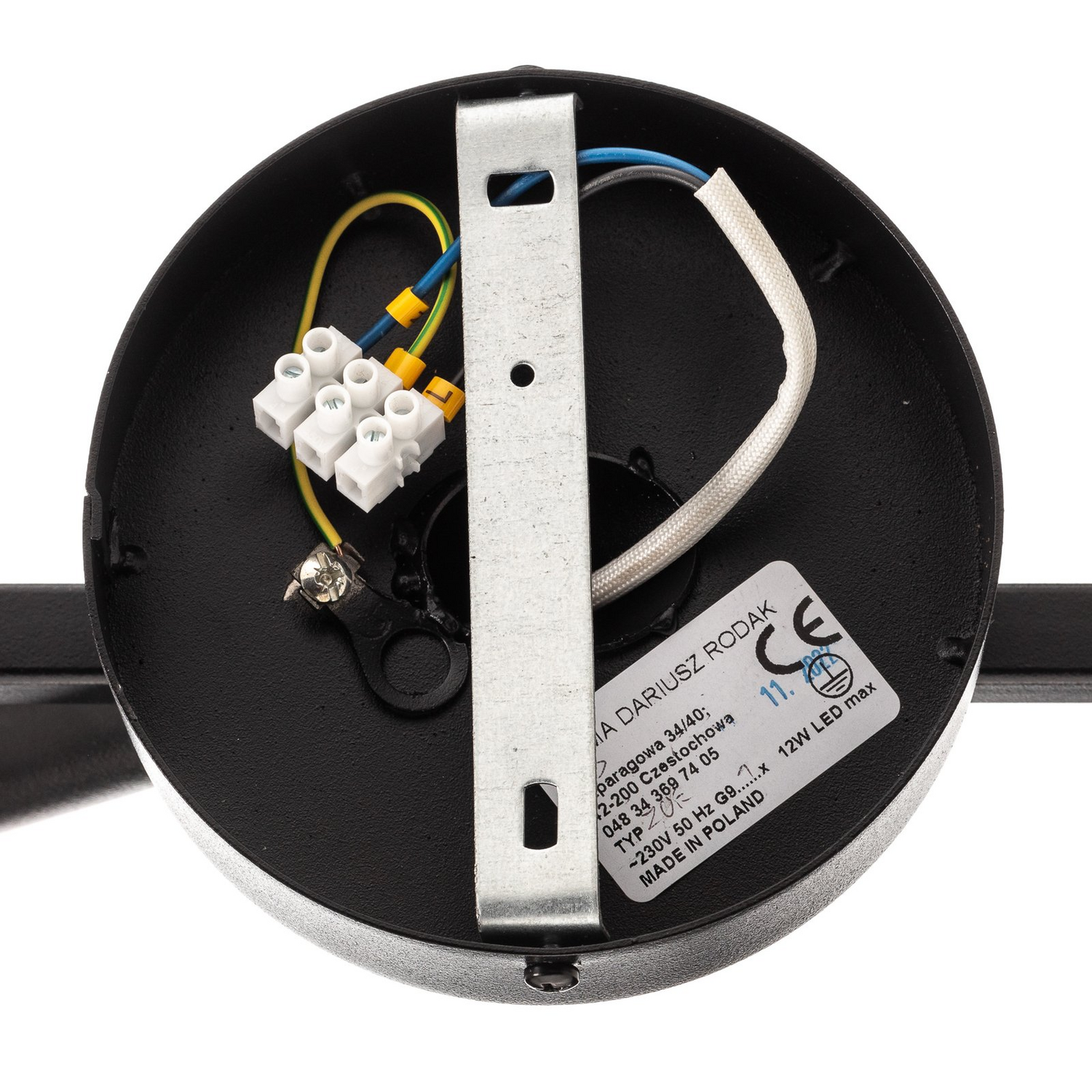 Deckenleuchte Baleo Schwarz Opal Einflammig Deckenlampe Lampe Leuchte Spot Li132 B-Ware - 5907554418631