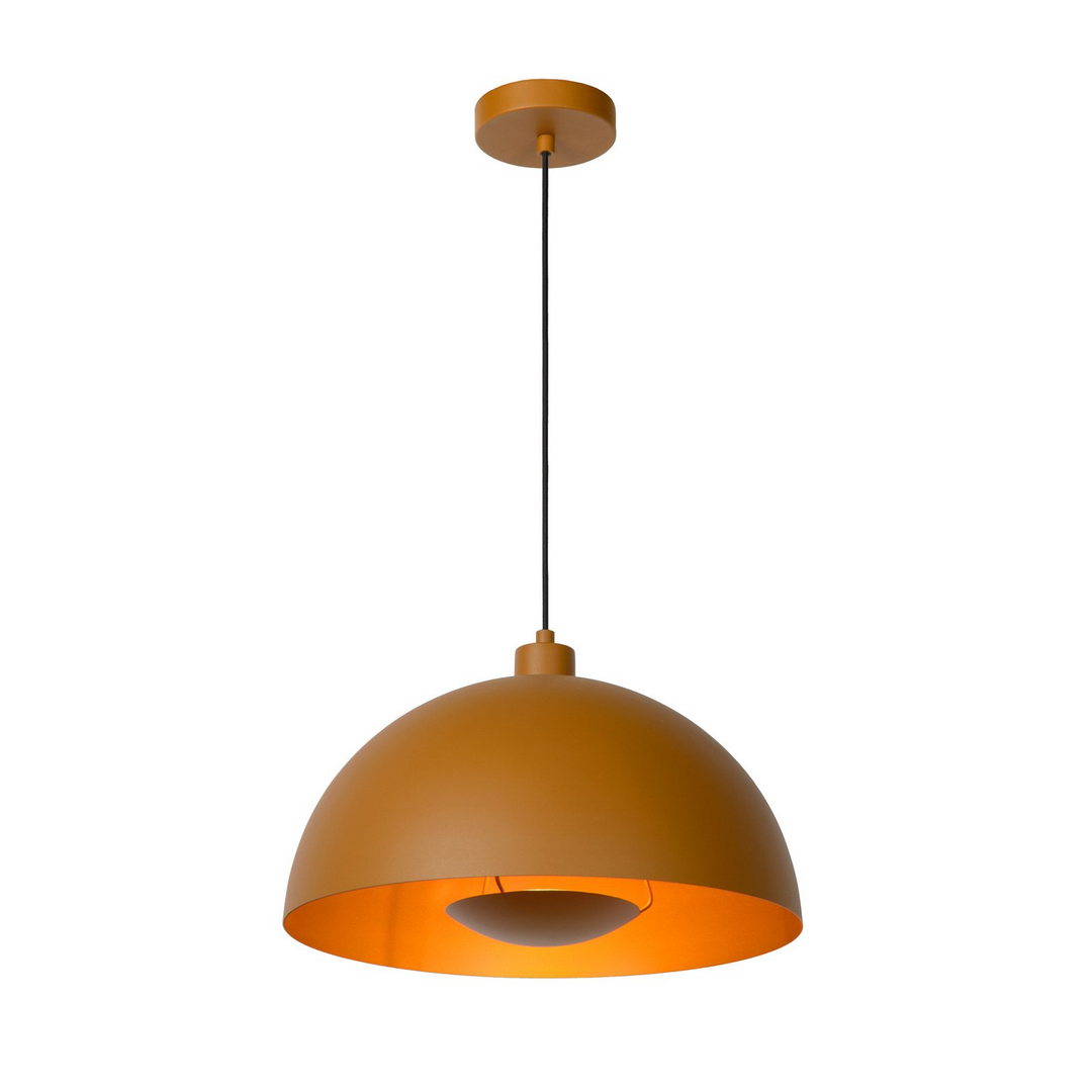 Lucide Hängeleuchte Siemon Aus Stahl ø 40 Cm Ockergelb Deckenlampe Lampe Leuchte B-Ware