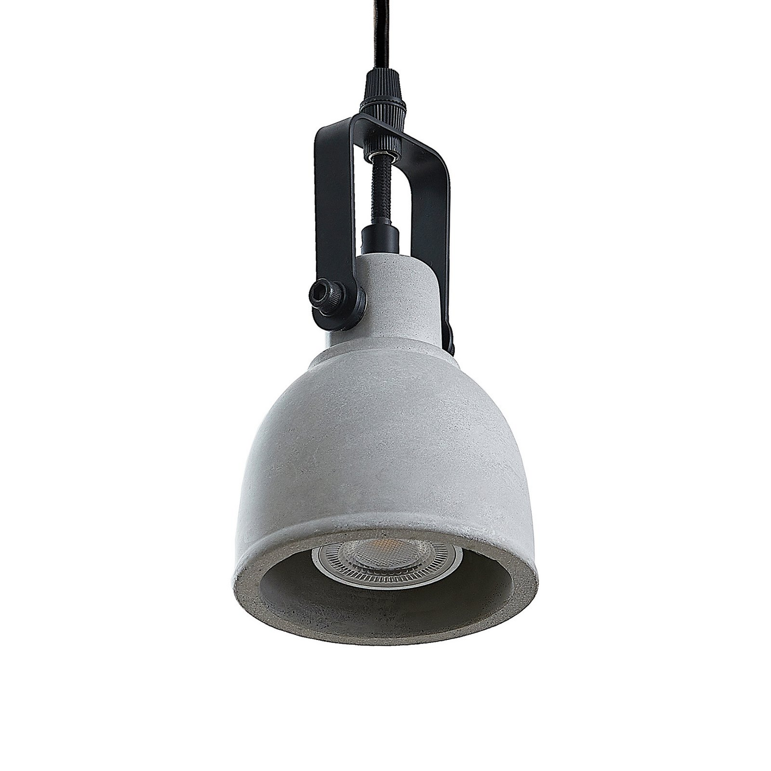 B-Ware Lindby Amilia Hängeleuchte Deckenlampe Pendelleuchte Gu10 Mit Betonschirmen 5 Fl
